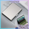 Hộp thẻ tín dụng thép không gỉ Organ, chống trộm, chống từ tính, nhiều ngăn, 36.000đ