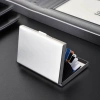 Hộp thẻ tín dụng thép không gỉ Organ, chống trộm, chống từ tính, nhiều ngăn, 36.000đ 3