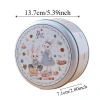 Hộp thiếc CHEESELY bánh quy hình thỏ hoạt hình – Đa chức năng, kim loại sắt, giá ưu đãi 52.380 VND 2
