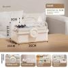 Hộp Thuốc Gia Đình Đựng Tích Lớn Nhiều Lớp Phân Loại Di Động Bộ Y Tế Sơ Cứu MceHKF 4