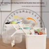 Hộp Thuốc Gia Đình Đựng Tích Lớn Nhiều Lớp Phân Loại Di Động Bộ Y Tế Sơ Cứu MceHKF 7