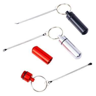 Hộp thuốc nhôm kín, chống thấm nước Mini du lịch cầm tay - Bảo quản an toàn