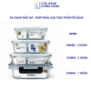 Hộp Thủy Tinh Chữ Nhật Likado Chịu Nhiệt - Nắp Đậy Kín, Dùng Lò Vi Sóng, Giá 41.000 2
