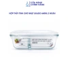 Hộp Thủy Tinh Chữ Nhật Likado Chịu Nhiệt - Nắp Đậy Kín, Dùng Lò Vi Sóng, Giá 41.000 3