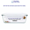 Hộp Thủy Tinh Chữ Nhật Likado Chịu Nhiệt - Nắp Đậy Kín, Dùng Lò Vi Sóng, Giá 41.000 6