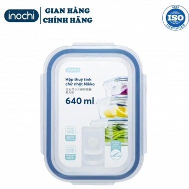 Hộp Thuỷ Tinh Nikko INOCHI Đựng Thực Phẩm - Bảo Quản Tươi, Dùng Trong Tủ Lạnh, Giá 51.750₫ 10