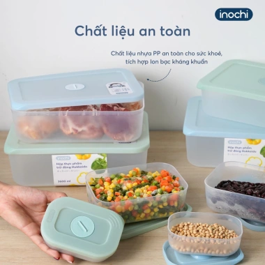 Hộp Trữ Đông Hokkaido 290‑900‑2.500‑3.600ml – Bảo Quản Thực Phẩm Tươi Ngon, An Toàn, Tiện Lợi, Giá 36.300₫