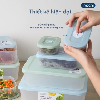 Hộp Trữ Đông Hokkaido 290‑900‑2.500‑3.600ml – Bảo Quản Thực Phẩm Tươi Ngon, An Toàn, Tiện Lợi, Giá 36.300₫