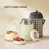Hộp ủ cháo giữ nhiệt Inox 316 GIANXI - Bình giữ ấm đồ ăn, an toàn thực phẩm, thiết kế sang trọng, giảm còn 250.000 VND