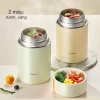Hộp ủ cháo giữ nhiệt Inox 316 GIANXI - Bình giữ ấm đồ ăn, an toàn thực phẩm, thiết kế sang trọng, giảm còn 250.000 VND 3