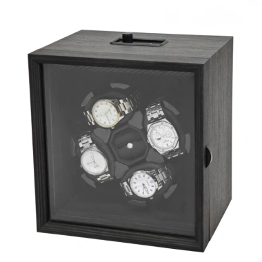 Hộp xoay đồng hồ cơ Watch Winder tự động lên cót – Bảo quản Automatic yên tĩnh 9