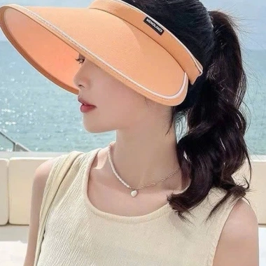 [HOT TREND 2.025] Nón Nửa Đầu Gấp Gọn Nữ Đi Biển – Thời Trang Tiện Lợi, 9 Màu, Giá 35k