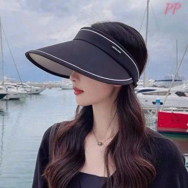 [HOT TREND 2.025] Nón Nửa Đầu Gấp Gọn Nữ Đi Biển – Thời Trang Tiện Lợi, 9 Màu, Giá 35k 5