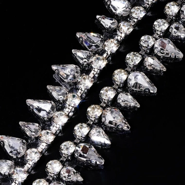 Hotfix Kim Cương Giả – Ruy Băng Thắt Lưng Bling DIY, Giá Giảm 23% – 109k 4