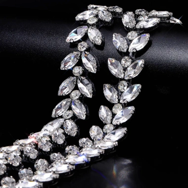 Hotfix Kim Cương Giả – Ruy Băng Thắt Lưng Bling DIY, Giá Giảm 23% – 109k 8