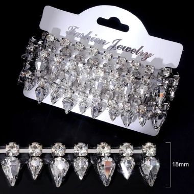 Hotfix Kim Cương Giả – Ruy Băng Thắt Lưng Bling DIY, Giá Giảm 23% – 109k 10
