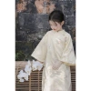 [HOTTREND] Áo dài Tết bé gái vintage pastel họa tiết xinh xắn 12-46kg, giảm giá 333k 4