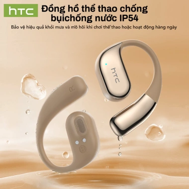 HTC NE39 OWS Tai Nghe Dịch Thuật AI - Dịch Đa Ngôn Ngữ, Bluetooth 6.0, IPX5, HIFI, Giảm Tiếng Ồn, Cuộc Gọi HD - 215.100₫