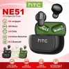 HTC NE51 Mini - Tai nghe dịch thuật AI Bluetooth V6.0, Chống ồn IPX5, không dây