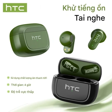 HTC NE51 Mini - Tai nghe dịch thuật AI Bluetooth V6.0, Chống ồn IPX5, không dây 2 HTC NE51 Mini - Tai nghe dịch thuật AI Bluetooth V6.0, Chống ồn IPX5, không dây 2