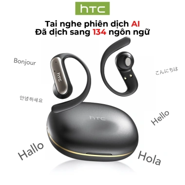 HTC NE52 Tai Nghe Dịch Thuật AI Bluetooth 6.0 – HIFI, Chống ồn 360°ACS, Không Dây, Giá Ưu Đãi 234k 2