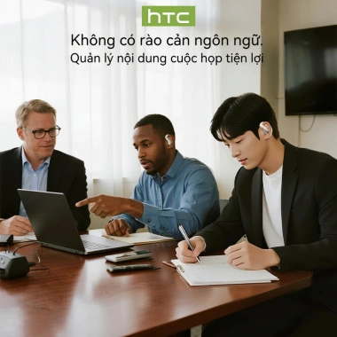 HTC NE52 Tai Nghe Dịch Thuật AI Bluetooth 6.0 – HIFI, Chống ồn 360°ACS, Không Dây, Giá Ưu Đãi 234k 5