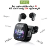 HTC NE68 Tai nghe AI Bluetooth 6.0 - Dịch 134 ngôn ngữ, LED, âm thanh HiFi, khử tiếng ồn 2