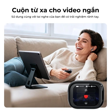HTC NE68 Tai nghe AI Bluetooth 6.0 - Dịch 134 ngôn ngữ, LED, âm thanh HiFi, khử tiếng ồn