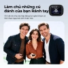 HTC NE68 Tai nghe AI Bluetooth 6.0 - Dịch 134 ngôn ngữ, LED, âm thanh HiFi, khử tiếng ồn 7