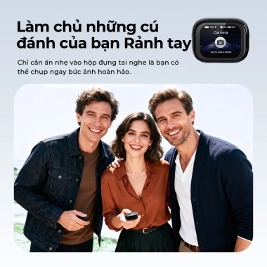 HTC NE68 Tai nghe AI Bluetooth 6.0 - Dịch 134 ngôn ngữ, LED, âm thanh HiFi, khử tiếng ồn 7 HTC NE68 Tai nghe AI Bluetooth 6.0 - Dịch 134 ngôn ngữ, LED, âm thanh HiFi, khử tiếng ồn 7