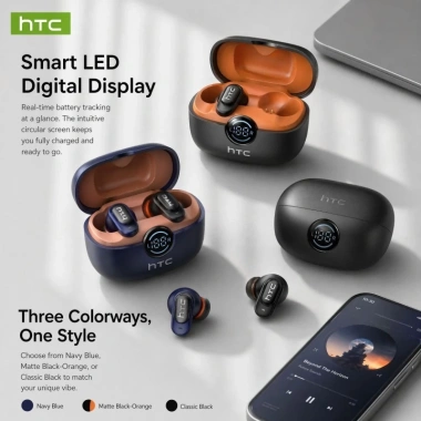 HTC NE79 Tai Nghe Bluetooth MINI HIFI ENC - Gọi Không Dây, Giảm Tiếng Ồn, Pin 72h, Giá Ưu Đãi 171.600₫ 5 HTC NE79 Tai Nghe Bluetooth MINI HIFI ENC - Gọi Không Dây, Giảm Tiếng Ồn, Pin 72h, Giá Ưu Đãi 171.600₫ 5