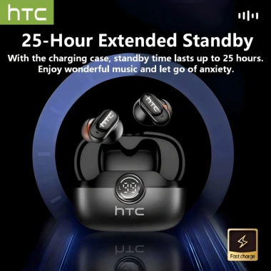 HTC NE79 Tai Nghe Bluetooth MINI HIFI ENC - Gọi Không Dây, Giảm Tiếng Ồn, Pin 72h, Giá Ưu Đãi 171.600₫