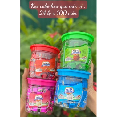 Hũ 120 viên Choco Cube Milo Socola - Ngon, Bổ Dưỡng, Giá ưu đãi 72.000đ 2