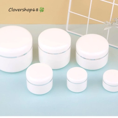 Hũ chiết mỹ phẩm nhựa trắng cao cấp 20‑200g - Giá chỉ 21.000đ | Clovershop68