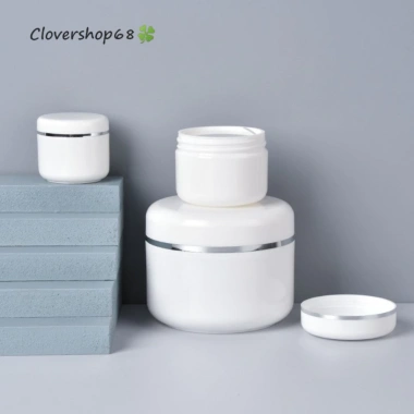 Hũ chiết mỹ phẩm nhựa trắng cao cấp 20‑200g - Giá chỉ 21.000đ | Clovershop68