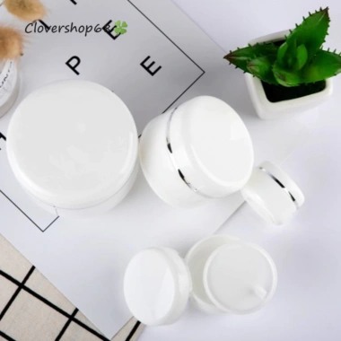 Hũ chiết mỹ phẩm nhựa trắng cao cấp 20‑200g - Giá chỉ 21.000đ | Clovershop68