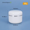 Hũ chiết mỹ phẩm nhựa trắng cao cấp 20‑200g - Giá chỉ 21.000đ | Clovershop68 10