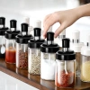 Hũ đựng gia vị thủy tinh 250ml kèm muỗng, lọ trong suốt, giá ưu đãi 13.500₫ 3