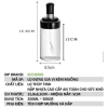Hũ Đựng Gia Vị Thuỷ Tinh 250ml Kèm Thìa & Muỗng - Chất Lượng Cao MKS020 6