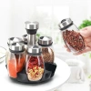 Hũ Đựng Gia Vị Thuỷ Tinh 250ml Kèm Thìa & Muỗng - Chất Lượng Cao MKS020 8
