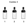 Hũ Đựng Gia Vị Thuỷ Tinh 250ml Kèm Thìa & Muỗng - Chất Lượng Cao MKS020 10