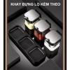 Hũ Đựng Gia Vị Thủy Tinh Cao Cấp An Toàn, Sạch Sẽ + Muỗng Tiện Lợi - Giá Ưu Đãi 148k 4