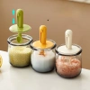 Hũ Đựng Gia Vị Thủy Tinh Cao Cấp DoDo - Kèm Muỗng, Nắp Kéo, Chống Ẩm, Giá 39.499₫ 4
