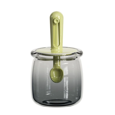 Hũ Đựng Gia Vị Thủy Tinh Cao Cấp DoDo - Kèm Muỗng, Nắp Kéo, Chống Ẩm, Giá 39.499₫