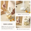 Hũ đựng gia vị vuông thủy tinh 300ml FEEKA có thìa chống ẩm - Giá chỉ 55.000₫ 6