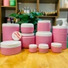 Hủ đựng kem chiết mỹ phẩm màu Hồng Pastel có vòi và không vòi 300-1.000g 12.380₫