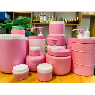 Hủ đựng kem chiết mỹ phẩm màu Hồng Pastel có vòi và không vòi 300-1.000g 12.380₫ 3