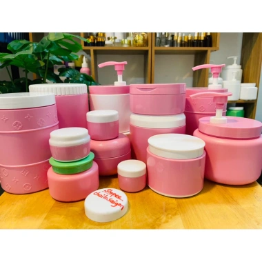 Hủ đựng kem chiết mỹ phẩm màu Hồng Pastel có vòi và không vòi 300-1.000g 12.380₫ 4