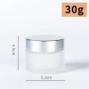 Hũ đựng kem, chiết mỹ phẩm thủy tinh trắng 10-20-30-50gr – Giá chỉ 7.199đ 9