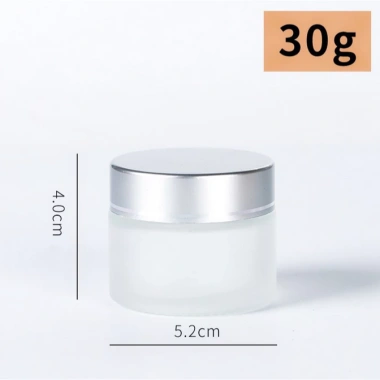 Hũ đựng kem, chiết mỹ phẩm thủy tinh trắng 10-20-30-50gr – Giá chỉ 7.199đ 9